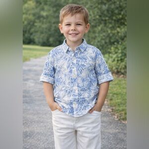 100% cotton baby boy shirt